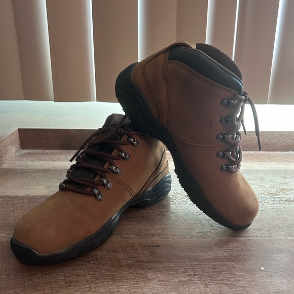 SRMAX  Women’s Shoes,Style SRM251 Raleigh Brown Waterproof Hiker Boots,Size 7.5M - Picture 8 of 15